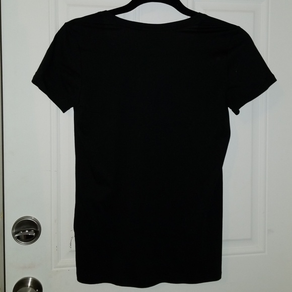 Club Monaco classic black tshirt. - Picture 3 of 3